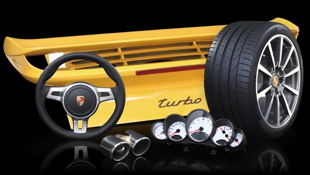 Originele Porsche-onderdelen - nieuwe en gebruikte